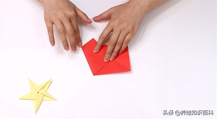 五角星怎么折？非常简单的方法教给你，跟孩子一起动手乐趣更多哦