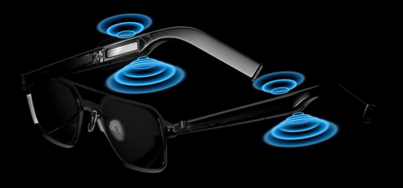 华为智能眼镜官宣 12 月 23 日发布：可换镜片，搭载HarmonyOS