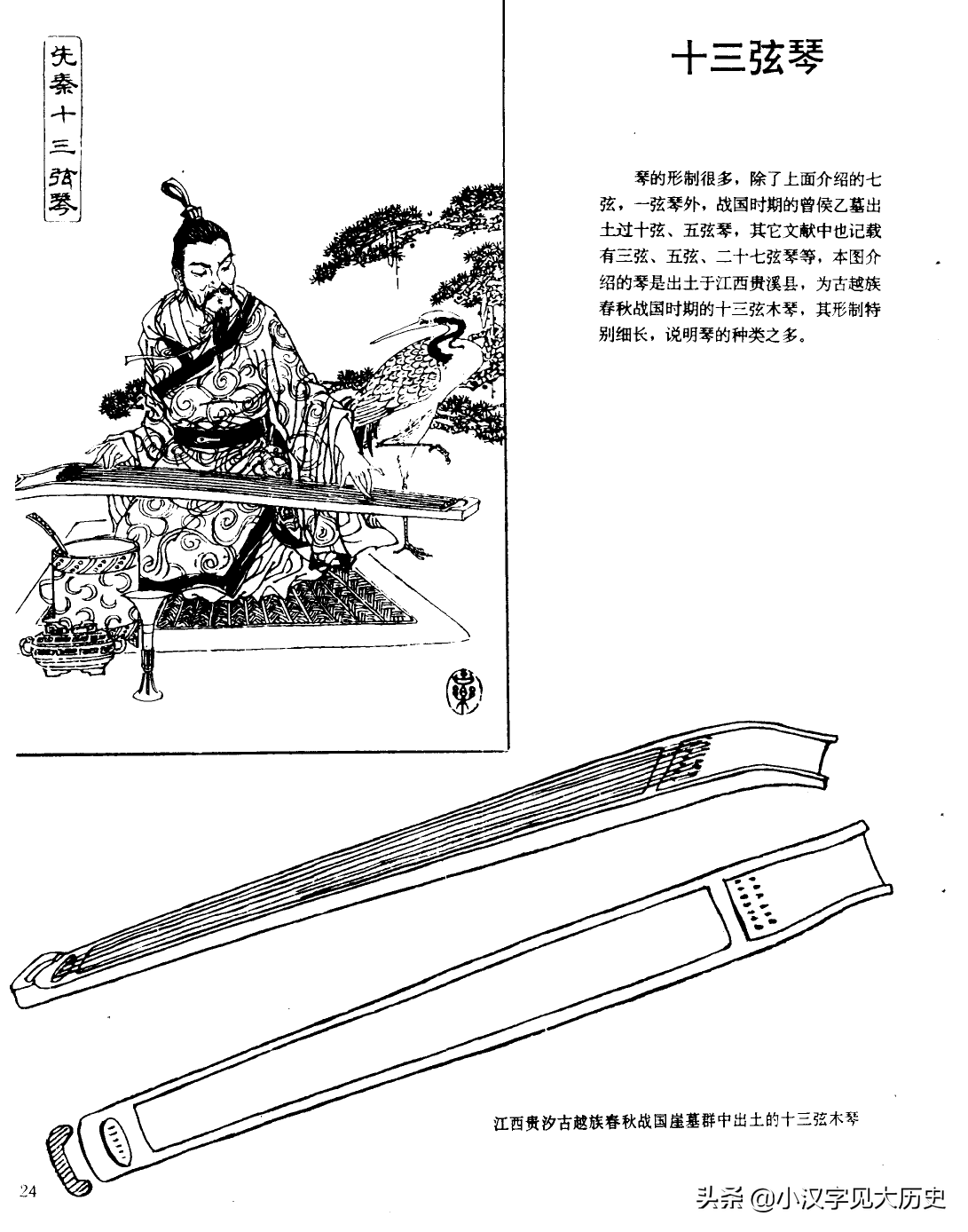 汉字中所见的古乐器：「琴」与「瑟」（周代篇）