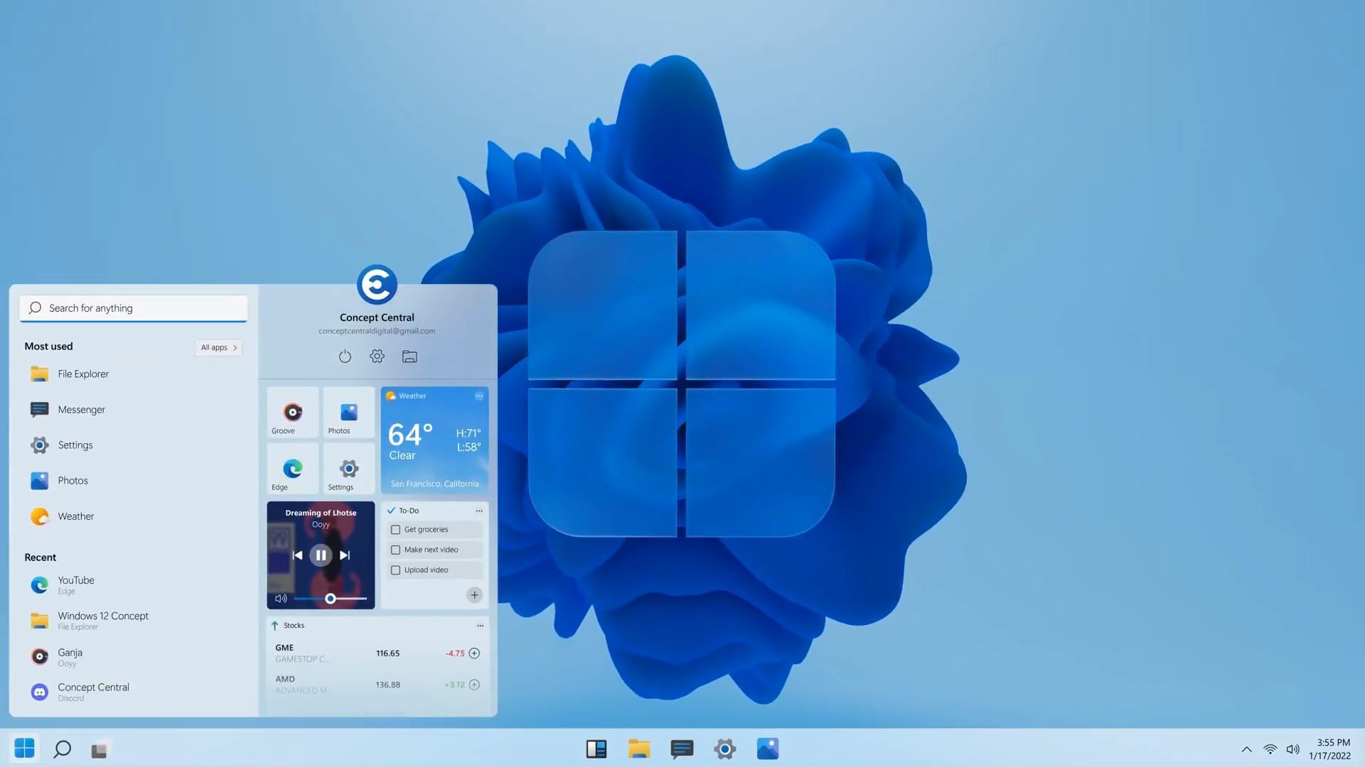 Windows12概念来袭！带来全新的视觉体验，更加美观易用