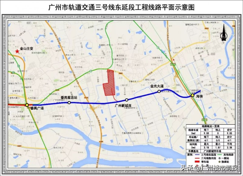 广州地铁8号线北延段（广州647个重点项目落地）