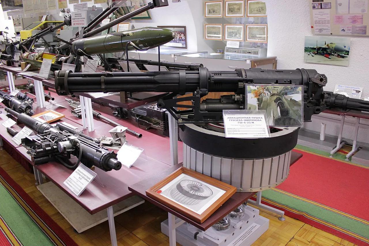 加特林多管机枪(盘点中美俄三国的加特林多管机枪)