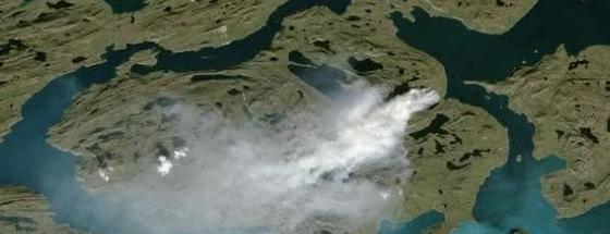 加拿大大火(加拿大森林大火未灭，又发生极地特有“僵尸火灾”)