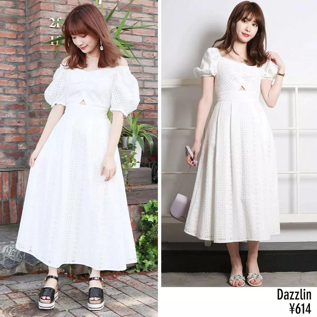 白白色(裙子、凉鞋丨夏天就爱穿白白白白色！)