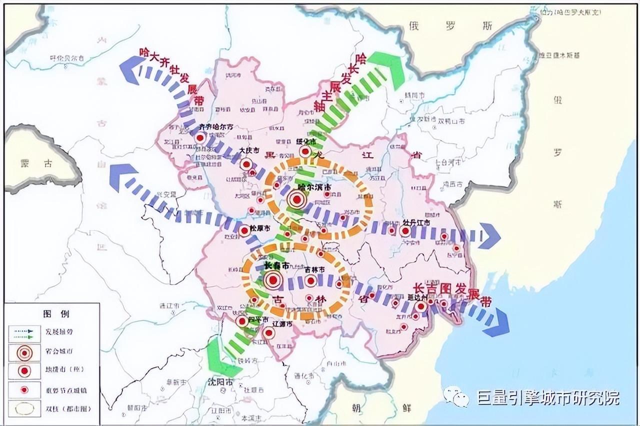 哈长城市群(数说19大城市群之哈长城市群：东北亚最具潜力的城市群)