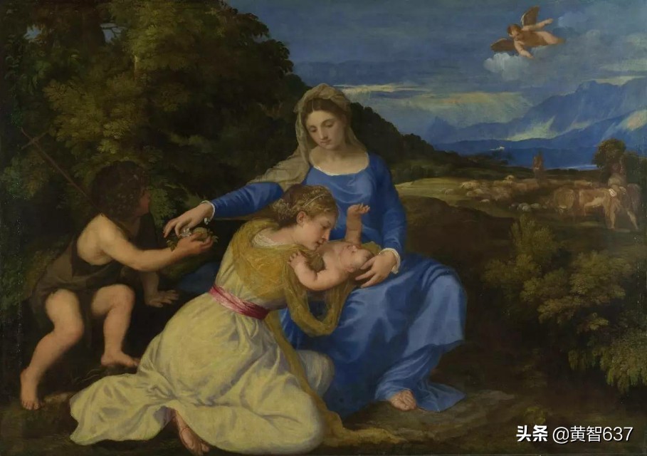 如何欣赏意大利画家提香的名画《酒神与阿里阿德涅》？