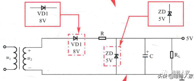 三极管符号(电工电路图中二极管、三极管的符号标识)