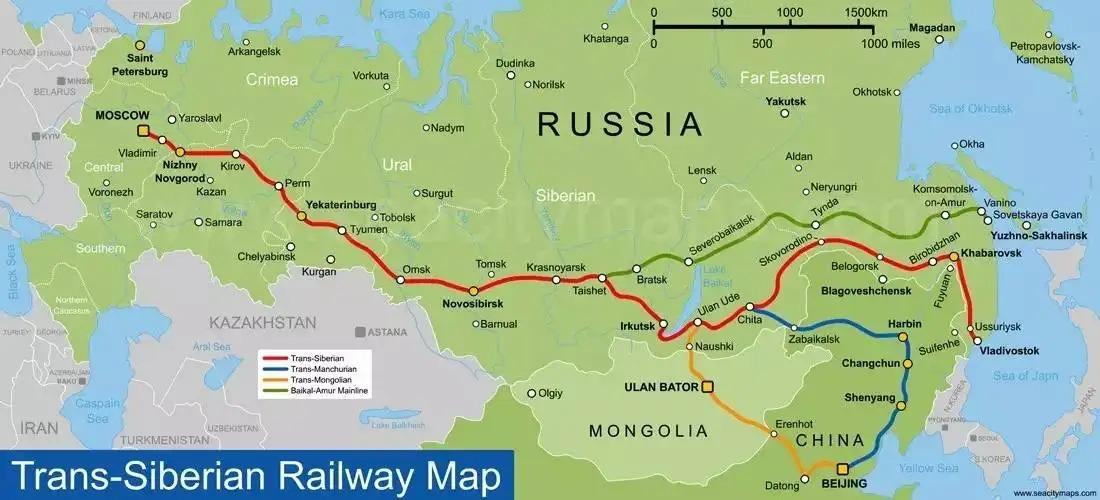 横穿西伯利亚(横穿西伯利亚的火车上是什么样的？)