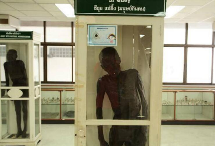 泰国细伟干尸存放在博物馆60年，平冤后火化(附图片)