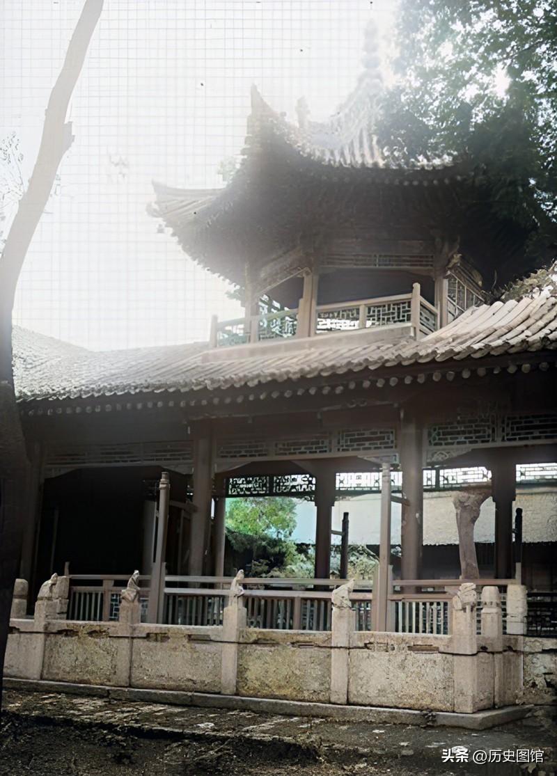 西安老式建筑(老照片：100多年前的西安，有些老建筑消失了，连西安人都没见过)