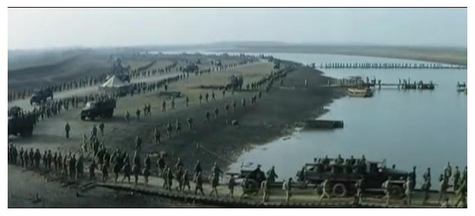 如何评价大决战《淮海战役》黄维兵团行军的长镜头？
