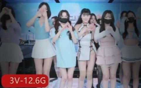 韩国女团Jinricp舞蹈秀视频，颜值口罩脱下，双语字幕，12.6G下载